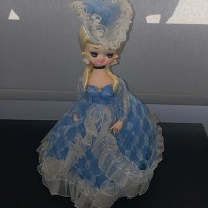 12” Freestanding Southern Belle Decorative Doll